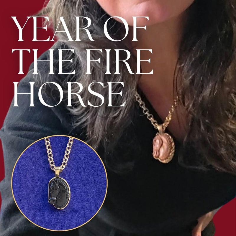 Wild Horse Spirit | Heart + Sacred Freedom Necklace Shop Dreamers of Dreams