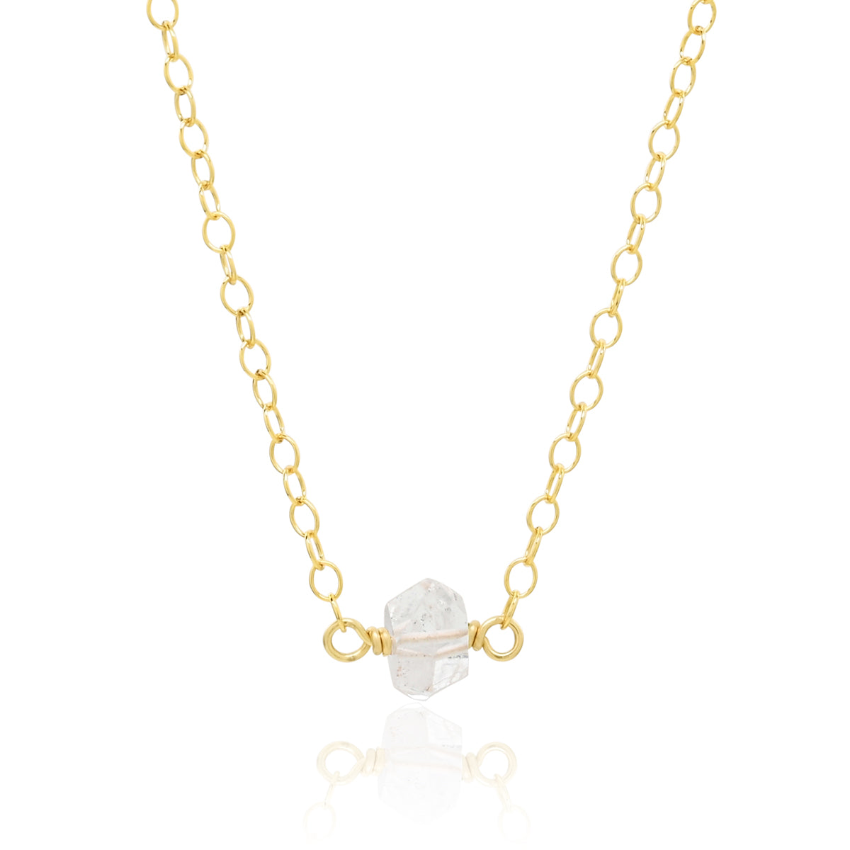 Diamond Quartz Promise Necklace Necklace Shop Dreamers of Dreams