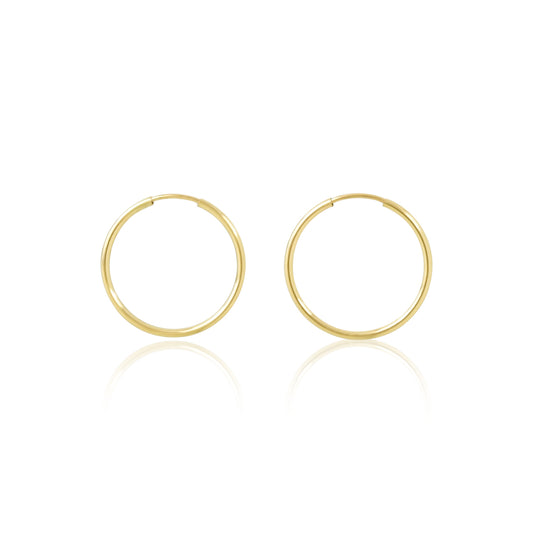 14k Gold Fill Sleeper Hoops Earrings Shop Dreamers of Dreams