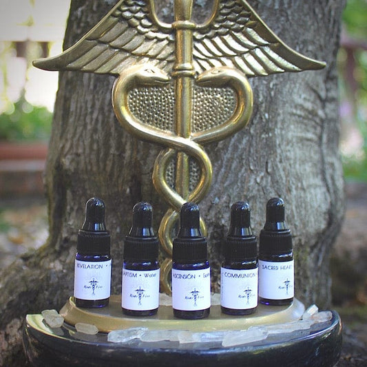 Sacred Alchemy Anointing Oils Set Oil Route Five