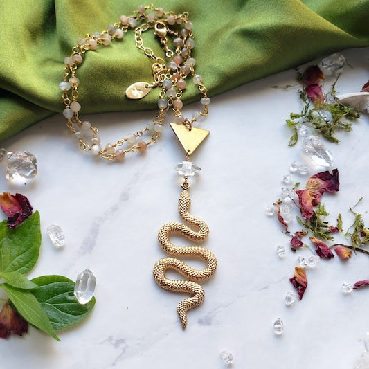Sunrise Serpent Necklace Necklace Shop Dreamers of Dreams