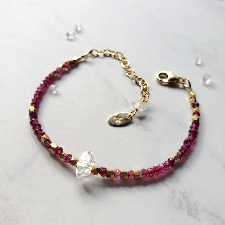 Rubellite Garnet Amore Bracelet Bracelet Shop Dreamers of Dreams