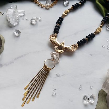 I Am Free Golden Eagle Necklace Shop Dreamers of Dreams