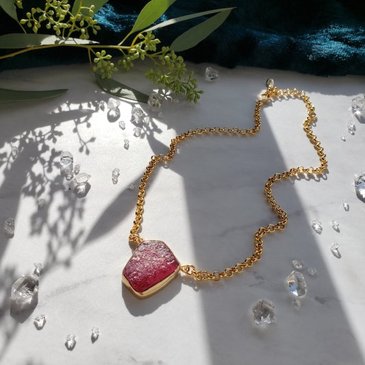Lover Ruby Necklace Jewelry Shop Dreamers of Dreams