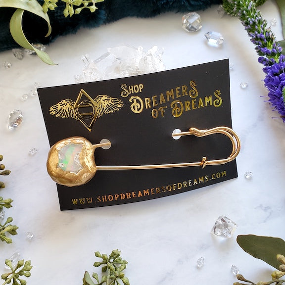 Opal Shawl Pin Shawl Pin Shop Dreamers of Dreams