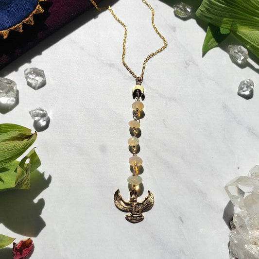 Welo Opal Isis Necklace Necklace Shop Dreamers of Dreams