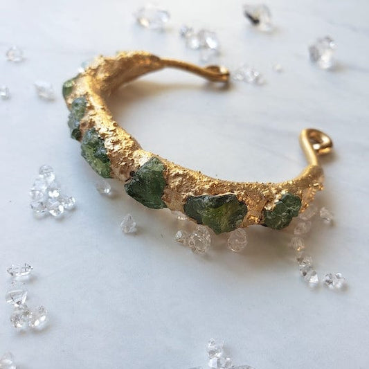 Peridot Priestess Crown Bracelet Bracelet Shop Dreamers of Dreams