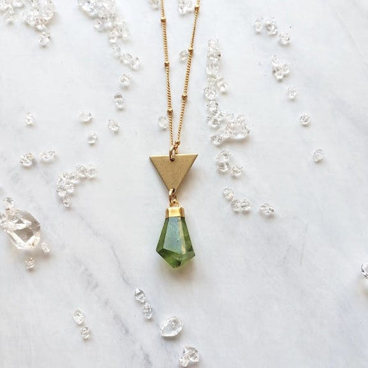 Peridot Water Goddess Necklace Jewelry Shop Dreamers of Dreams
