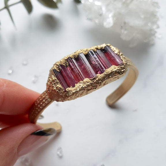 Pink Tourmaline Luminous Bracelet Bracelet Shop Dreamers of Dreams