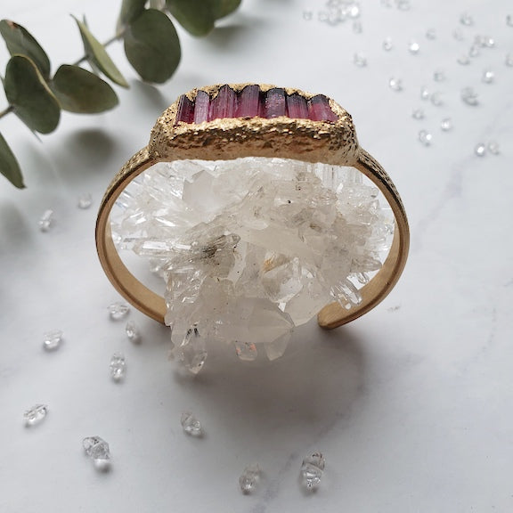 Pink Tourmaline Luminous Bracelet Bracelet Shop Dreamers of Dreams