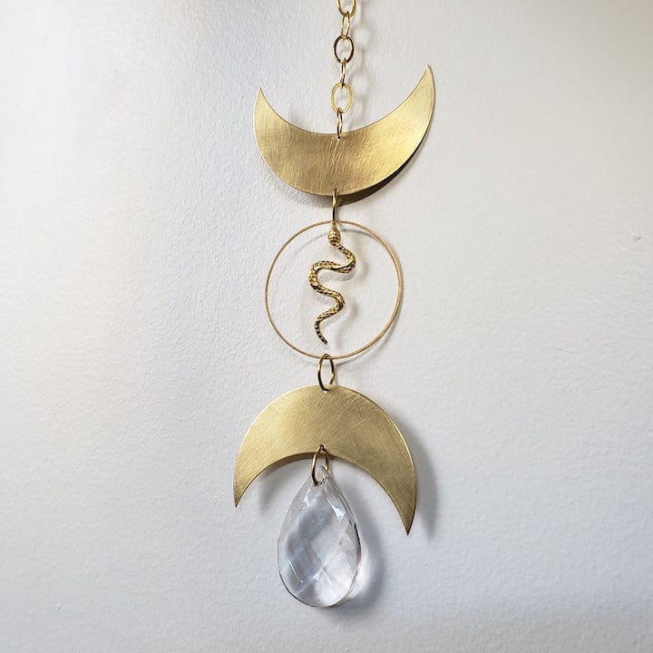 Serpent Moon Crystal Suncatchers Wall Hanging Shop Dreamers of Dreams