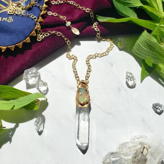 Sunrise Lemurian Seed Necklace Necklaces Shop Dreamers of Dreams