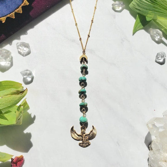 Turquoise Isis Necklace Necklace Shop Dreamers of Dreams